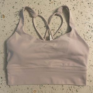 Lululemon Energy Bra In Light Pink
